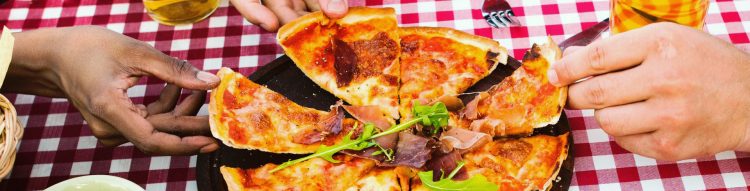 Lunch Lotterie: Kollegen bei Pizza und Pasta kennenlernen