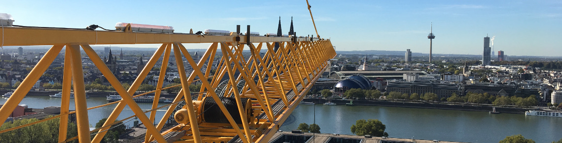 In 80 Metern über Köln: Wie das höchste Zurich Heinzelmann-Foto entstand