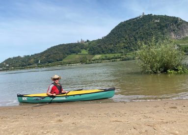 Mit dem Faltboot zur Arbeit